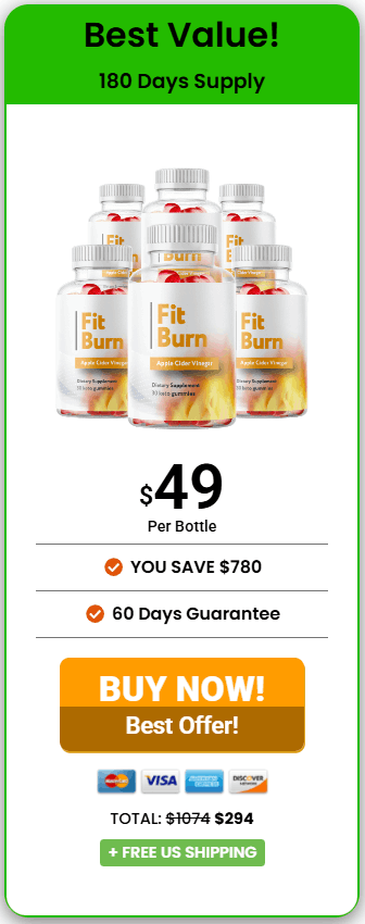 FitBurn 6 Bottle Price